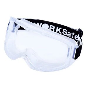 WORKSAFE STINGER E3031 CHEMICAL-RESISTANT ANTI-FOG SAFETY GOGGLES WITH 180° PANORAMIC LENS