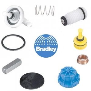 BRADLEY DRAIN HUB 1-1/4 ALUM. PAINTED
