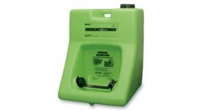 HONEYWELL PORTA STREAM II-GRAVITY FED PORTABLE EYEWASH STATION 16 GALLONS, 15 MINS C/W PRESERVATIVE