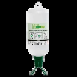 PLUM 0.9% DUO EYEWASH WITH 1000ML STERILE SOLUTION