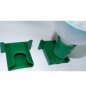 PLUM EYECUP WALL BRACKET FOR 0.9% EYEWASH BOTTLES