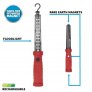 NIGHTSTICK RECHARGEABLE 600 LUMEN MULTI-PURPOSE LED WORK LIGHT WITH 3 MAGNETS & 360° MAGNETIC HOOK - LI-ION - RED (CASE QTY 2)