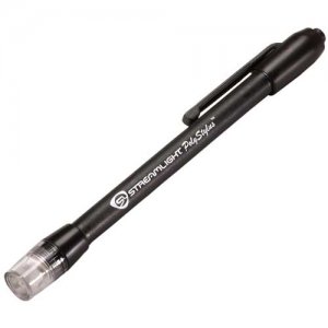 STREAMLIGHT POLYSTYLUS BLACK. WHITE LED.