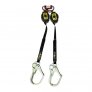 MILLER TWIN TURBOLITE+ 6FT WEB WITH ALUMINIUM REBAR AND G2 CONNECTOR (MTL-OHW2-28/6FT)