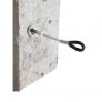 PROTEKT AT021 CONCRETE ANCHOR POINT, 12 KN, EASY TO MOUNT, 1 USER, FALL PROTECTION, EN 795/B STANDARD