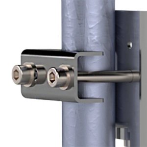 PROTEKT STAINLESS STEEL PIPE CLAMP, 0.3 KG ( AT241-002_S-A2|WG)
