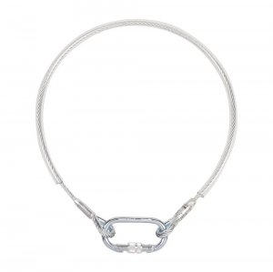 WORKSAFE® STEEL CABLE CONNECTING LANYARD - LENGTH 1M