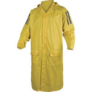 DELTA PLUS MA400 DURABLE WATERPROOF RAINCOAT WITH REAR VENTILATION