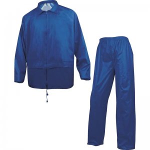 DELTA PLUS RAIN 400 NAVY DURABLE WATERPROOF RAIN SUIT