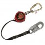 MILLER SCORPION PERSONAL FALL LIMITERS W/CARABINER AND SWIVEL SHACKLE LOCKING SNAP HOOK