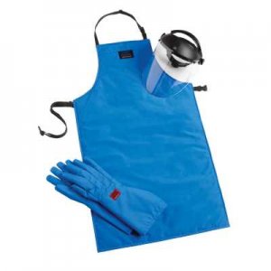 CRYO-PROTECTION® SAFETY KIT WITH WATERPROOF CRYO-GLOVES, APRON & FACE SHIELD FOR -196°C PROTECTION