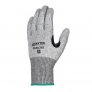 GLOBUS EMG745 CUT LEVEL D PU COATED SAFETY GLOVES, HEAT & ABRASION RESISTANT, HEAT LEVEL 1