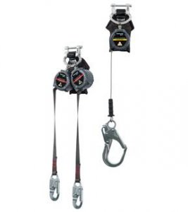 HONEYWELL STEEL LOCKING SNAP HOOK, SINGLE CONFIGURATION, 6-FT
