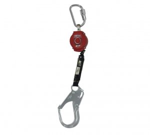 MILLER TURBOLITE PFL W/ALUMINUM TWIST-LOCK CARABINER & END CONNECTOR ALUMINUM LOCKING REBAR HOOK(NEW : MFL-12-Z7/6FT)
