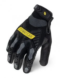 IRONCLAD IMPACT BLACK SAFETY GLOVES, CUT LEVEL A
