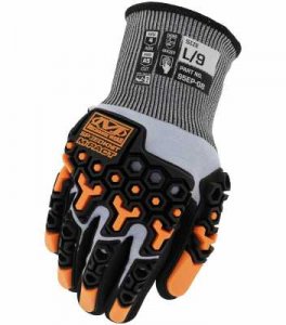 MECHANIX SPEEDKNIT™ M-PACT® S5EP08 IMPACT RESISTANT COATED-KNIT GLOVES WITH ANSI A5 CUT PROTECTION
