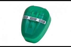 MSA MINISCAPE ESCAPE RESPIRATOR IN PLASTIC HOUSING, 5 MINS