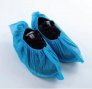 DISPOSABLE 25GSM PP NON-WOVEN SHOE COVER, BLUE, SINGLE-USE, 15X40CM, 100PCS/PKT