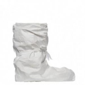 DUPONT TYVEK 400 DISPOSABLE PPE OVERBOOT WITH SLIP-RETARDANT SOLE