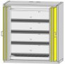 DUPERTHAL CLASSIC LINE SAFETY CABINET CLASSIC XL, VERSION XL 1, SHEET STEEL