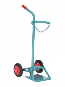 DUPERTHAL STEEL GAS BOTTLE TROLLEY