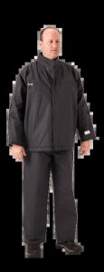 NASCO PETROSTORM JACKET WITH STORM FLY FRONT, NAVY BLUE
