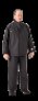 NASCO PETROSTORM JACKET WITH STORM FLY FRONT, NAVY BLUE