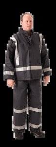 NASCO PETROSTORM MULTI-HAZARD OUTERWEAR, JACKET WITH REFLECTIVE, NAVY BLUE