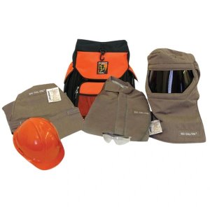 SALISBURY 100CAL/M2 ARC FLASH COAT KIT WITHOUT GLOVES