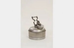 EAGLE SAFETY DISPOSAL CAN 2 1/2 GAL, STAINLESS STEEL