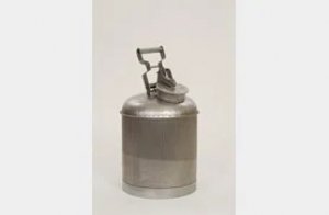 EAGLE SAFETY DISPOSAL CAN 5 GAL, STAINLESS STEEL