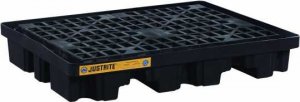 JUSTRITE 2 DRUM ECOPOLYBLEND DRUMSHED PALLET