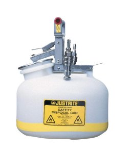 JUSTRITE 2 GAL DISP CAN W/DISCONNECT