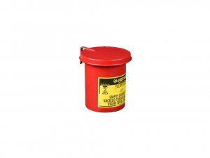 JUSTRITE MINI BENCH-TOP OILY WASTE CAN