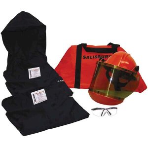 SALISBURY 8 CAL/CM2 ARC FLASH JACKET AND OVERPANT KIT WITHOUT GLOVES
