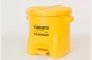 EAGLE 10 GALLON HDPE OILY WASTE CAN WITH SELF-CLOSING LID