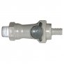 JUSTRITE 12011 POLYPROPYLENE DISCONNECT FITTING WITH EPDM SEALS