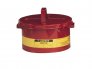 JUSTRITE 2 GAL BENCH CAN W/O BASKET