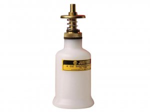 JUSTRITE 4 OZ DISPENSER W/BRASS HEAD
