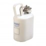 JUSTRITE CAN, ACID, OVAL POLY, 1GAL, WHITE