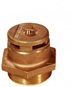 JUSTRITE DRUM VENT-BRASS