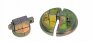 JUSTRITE STEEL DRUM LOCKS SET C/W 1 UNIT TO FIT 2
