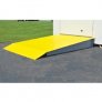 JUSTRITE STEEL LOADING RAMP, 4 DRUM LOCKER