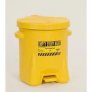 EAGLE 933FLY 6-GALLON HANDS-FREE HDPE OILY WASTE CAN
