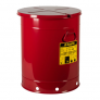 JUSTRITE 09710 21 GALLON OILY WASTE CAN FOR FIRE RISK CONTROL
