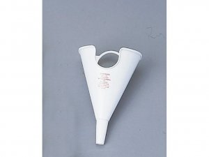 JUSTRITE 11201 POLYETHYLENE FUNNEL FOR EASY SAFETY CAN POURING