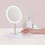 MUID TRAVEL MAKEUP MIRROR H-M-02 – FOLDABLE, PORTABLE WITH SUNLIGHT-LEVEL LIGHTING