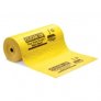 PIG MAT607 HIGH VISIBILITY ABSORBENT MAT ROLL WITH PRINTED SAFETY MESSAGE