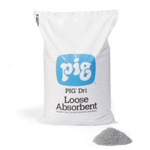 PIG PLP213-1 DRI LOOSE ABSORBENT SILICA-FREE WITH 47% RECYCLED CONTENT