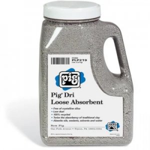 PIG PLP219 DRI LOOSE ABSORBENT WITH SILICA-FREE HIGH ABSORBENCY